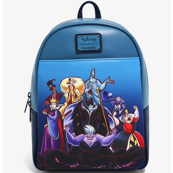 Loungefly Disney Villains Cast Mini Backpack - Picture 1 of 10